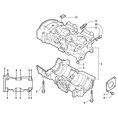 CRANKCASE ASSEMBLY