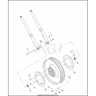 FRONT WHEEL