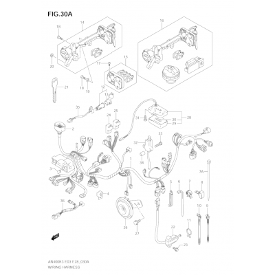 WIRING HARNESS (MODEL K5/K6)