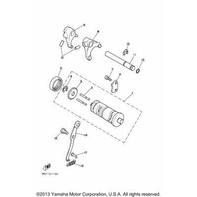 Shift Cam Fork