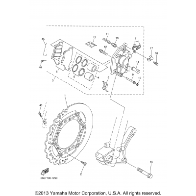 Front Brake Caliper