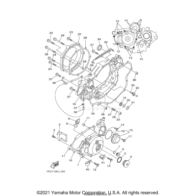 CRANKCASE COVER 1