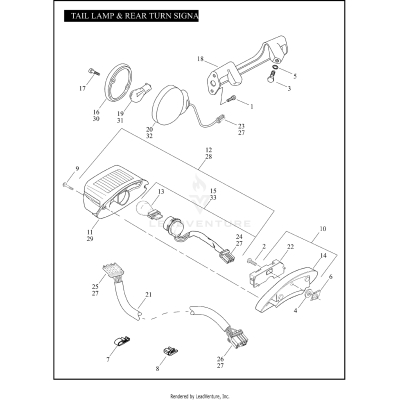 TAIL LAMP & REAR TURN SIGNALS