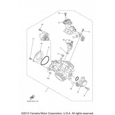 Throttle Body Assy 1