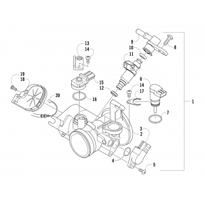 THROTTLE BODY ASSEMBLY