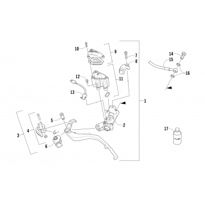 HYDRAULIC BRAKE CONTROL ASSEMBLY