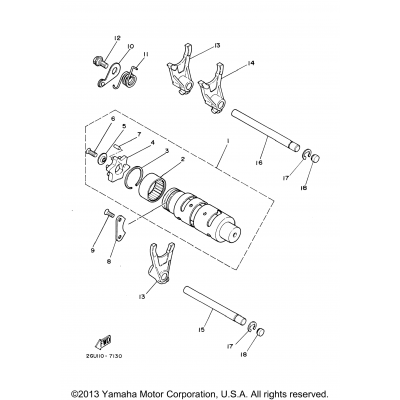 Shift Cam Fork