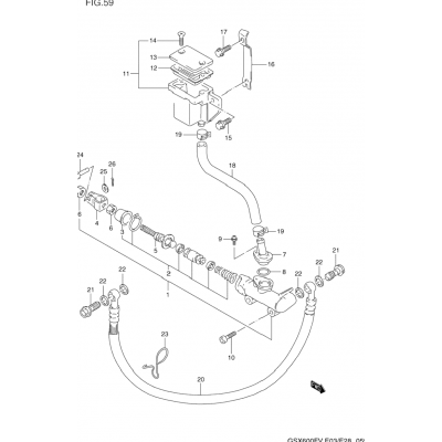 REAR MASTER CYLINDER