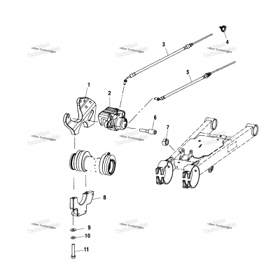 Rear Caliper Mounting A01cl50aa