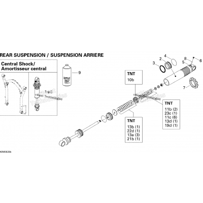 Take Apart Shock, Rear 2