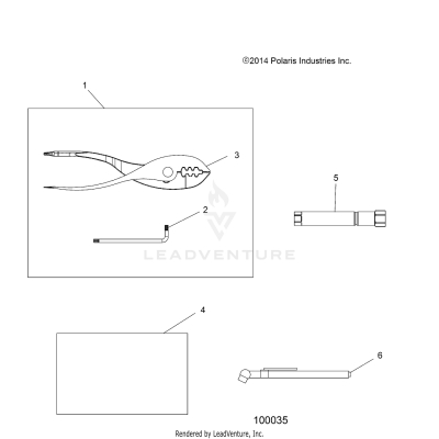 TOOLS, TOOL KIT - A17SES57F1/F2/FL/SET57F1 [100035]