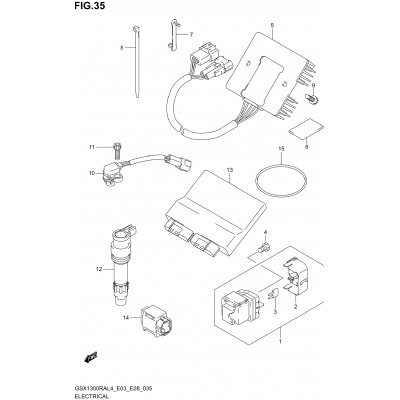 ELECTRICAL (GSX1300RAL4 E28)