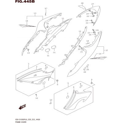 FRAME COVER (YSF)