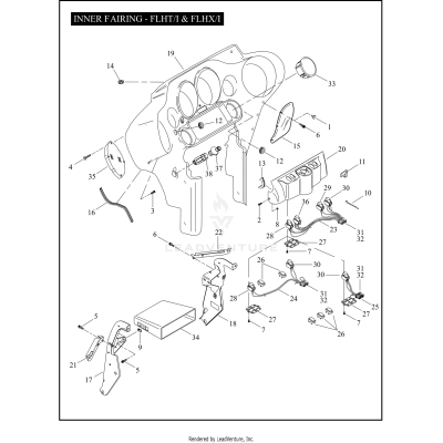 INNER FAIRING - FLHT/I & FLHX/I