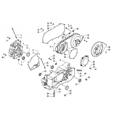 CRANKCASE ASSEMBLY