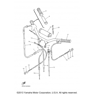 Steering Handle Cable