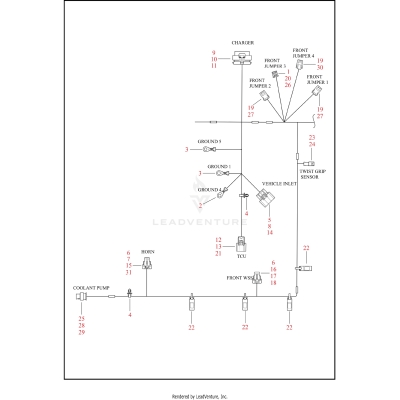 WIRING HARNESS, MAIN (2 OF 6)