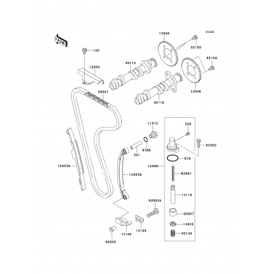 Camshaft(s)/Tensioner