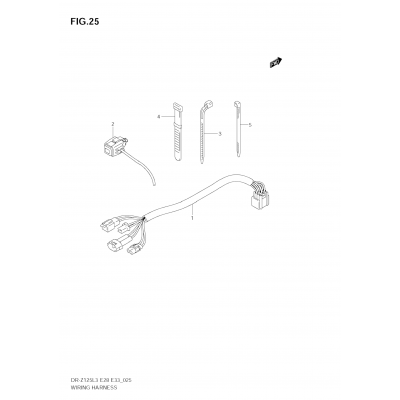 WIRING HARNESS (DR-Z125LL3 E33)