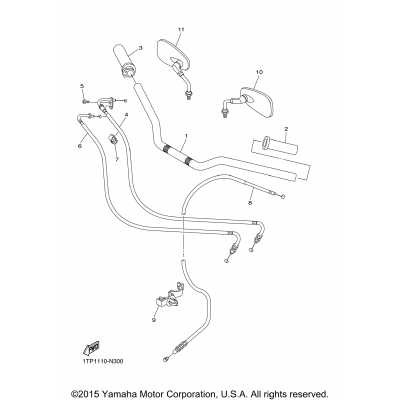 Steering Handle Cable