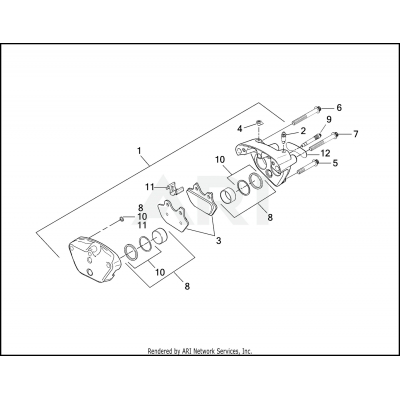 FRONT BRAKE CALIPER