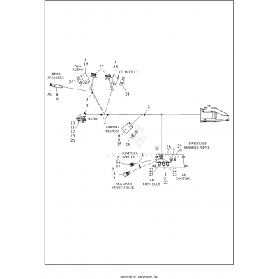 WIRING HARNESS, MAIN, NON-ABS - FLTRX (2 OF 8)