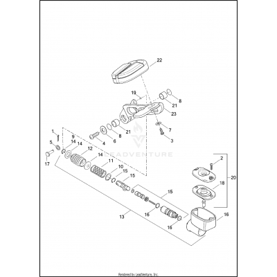 BRAKE CONTROL, REAR