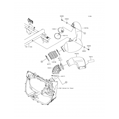 Air Cleaner-Belt Converter