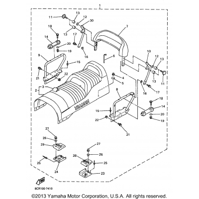 Alternate Semi Double Seat