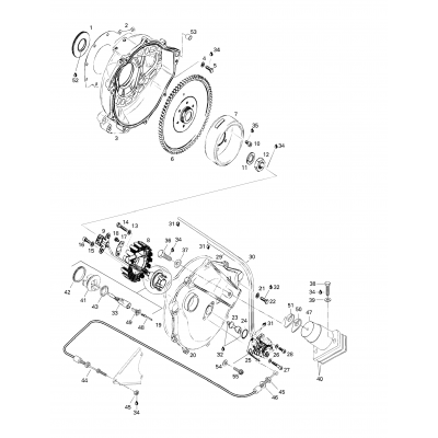 Magneto, Oil Pump