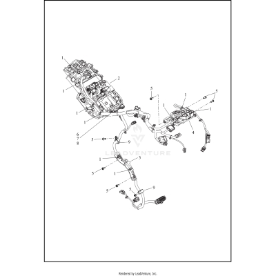 WIRING HARNESS, MAIN (5 OF 5)