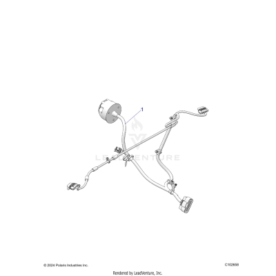 ELECTRICAL, TAILLIGHT HARNESS - A25SJE57CP/EP (C102658)