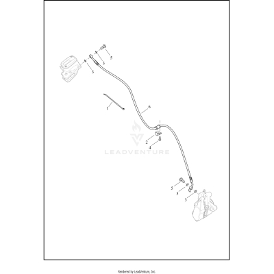 BRAKE LINES, FRONT, NON-ABS - FXBBS, FXST