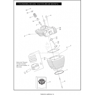 CYLINDERS, HEADS, VALVES - TWIN CAM 96™