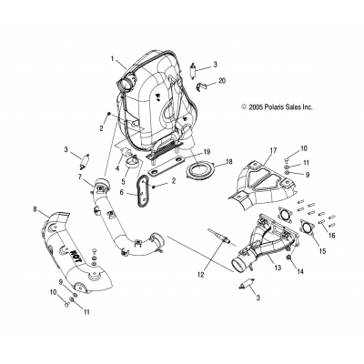 Exhaust (4997519751D05)