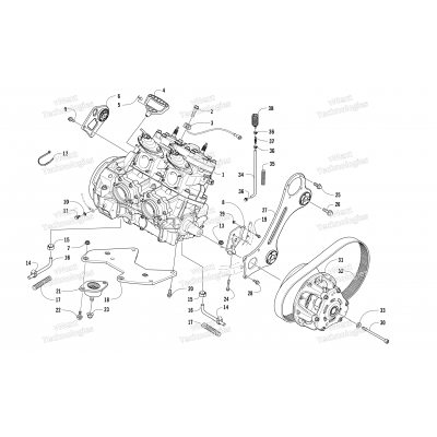 ENGINE AND RELATED PARTS