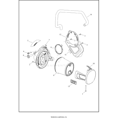 AIR CLEANER - FXLRS, FXLRST