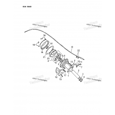 Rear Brake 170-20