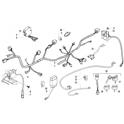 ELECTRICAL AND WIRING HARNESS ASSEMBLY