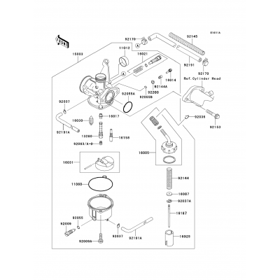 Carburetor (A6F/A7F)(CN)