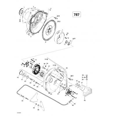 Magneto, Oil Pump (787)