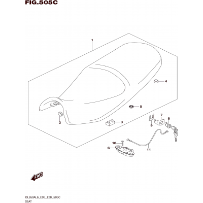 SEAT (DL650AL6 E03)