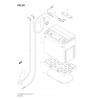 BATTERY (MODEL K8/K9)