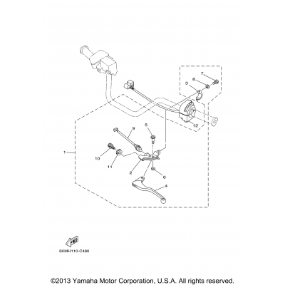 Handle Switch Lever