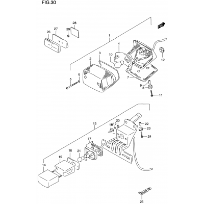 REAR COMBINATION LAMP