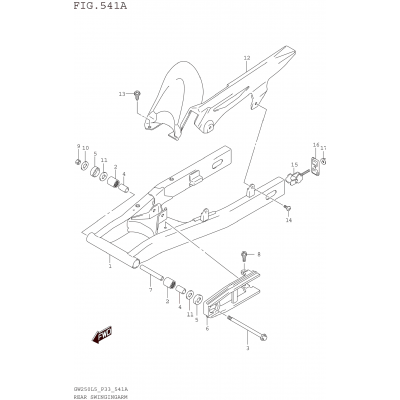 REAR SWINGINGARM