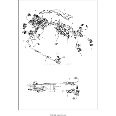 WIRING HARNESS, MAIN (9 OF 11)