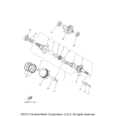 Crankshaft Piston