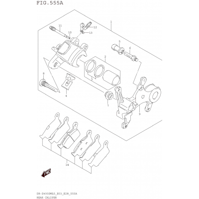 REAR CALIPER