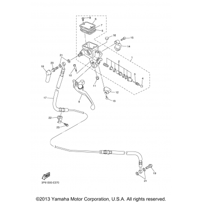 Front Master Cylinder 2